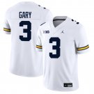 Michigan Wolverines #3 Rashan Gary White Jersey