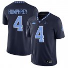 North Carolina Tar Heels #4 Mason Humphrey Navy Jersey