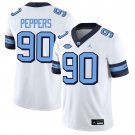 North Carolina Tar Heels #90 Julius Peppers White Jersey