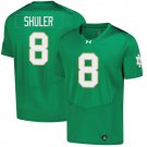 Notre Dame Fighting Irish #8 Adon Shuler Green Jersey