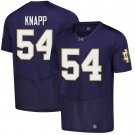 Notre Dame Fighting Irish #54 Anthonie Knapp Navy Jersey