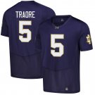 Notre Dame Fighting Irish #5 Boubacar Traore Navy Jersey