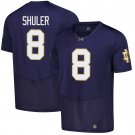 Notre Dame Fighting Irish #8 Adon Shuler Navy Jersey