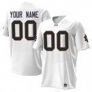 Notre Dame Fighting Irish #00 Custom Name And Number White Jersey