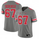 Ohio State Buckeyes #67 Austin Siereveld Gray Jersey