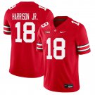 Ohio State Buckeyes #18 Marvin Harrison Jr. Red Jersey