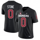 Oklahoma Sooners #0 David Stone Black Jersey