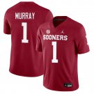 Oklahoma Sooners #1 Kyler Murray Red Jersey