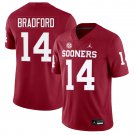 Oklahoma Sooners #14 Sam Bradford Red Jersey