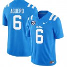 Ole Miss Rebels #6 Joenel Aguero Royal Blue Jersey