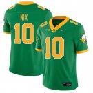 Oregon Ducks #10 Bo Nix Green Jersey