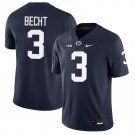 Penn State Nittany Lions #3 Rocco Becht Navy Jersey
