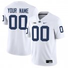 Penn State Nittany Lions #00 Custom Name And Number White Jersey