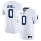 Penn State Nittany Lions #0 Chase Sowell White Jersey