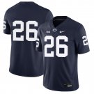 Penn State Nittany Lions #26 Saquon Barkley Navy Jersey No Name