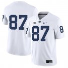 Penn State Nittany Lions #87 Andrew Rappleyea White Jersey No Name