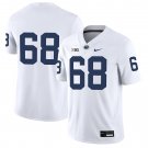 Penn State Nittany Lions #68 Anthony Donkoh White Jersey No Name