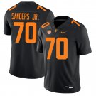 Tennessee Volunteers #70 David Sanders Jr. Black Jersey