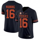 Texas Longhorns #16 Arch Manning Black Jersey