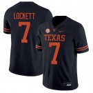 Texas Longhorns #7 Kaliq Lockett Black Jersey