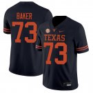 Texas Longhorns #73 Brandon Baker Black Jersey