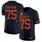 Texas Longhorns #75 Jaydon Chatman Black Jersey