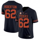Texas Longhorns #62 Connor Robertson Black Jersey