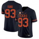 Texas Longhorns #93 Hero Kanu Black Jersey