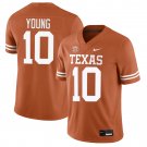Texas Longhorns #10 Vince Young Orange Jersey