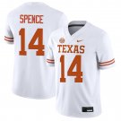 Texas Longhorns #14 Brad Spence White Jersey