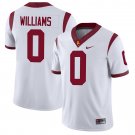 USC Trojans #0 Zacharyus Williams White Jersey