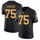 Vanderbilt Commodores #75 Beau Johnson Black Gold Jersey