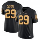 Vanderbilt Commodores #29 Miles Capers Black Gold Jersey