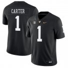 Vanderbilt Commodores #1 Dontae Carter Black Jersey