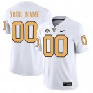 Vanderbilt Commodores #00 Custom Name And Number White Gold Jersey