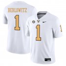 Vanderbilt Commodores #1 Blaze Berlowitz White Gold Jersey