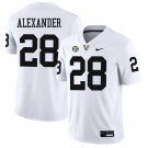 Vanderbilt Commodores #28 Sedrick Alexander White Jersey