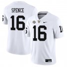 Vanderbilt Commodores #16 Cole Spence White Jersey
