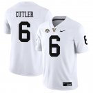 Vanderbilt Commodores #6 Jay Cutler White Jersey