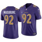 Baltimore Ravens #92 Nnamdi Madubuike Purple Men's&Youth Jersey