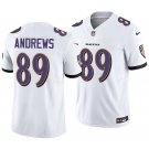 Baltimore Ravens #89 Mark Andrews White Men's&Youth Jersey