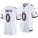Baltimore Ravens #0 Roquan Smith White Men's&Youth Jersey