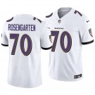 Baltimore Ravens #70 Roger Rosengarten White Men's&Youth Jersey