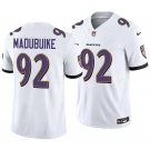 Baltimore Ravens #92 Nnamdi Madubuike White Men's&Youth Jersey