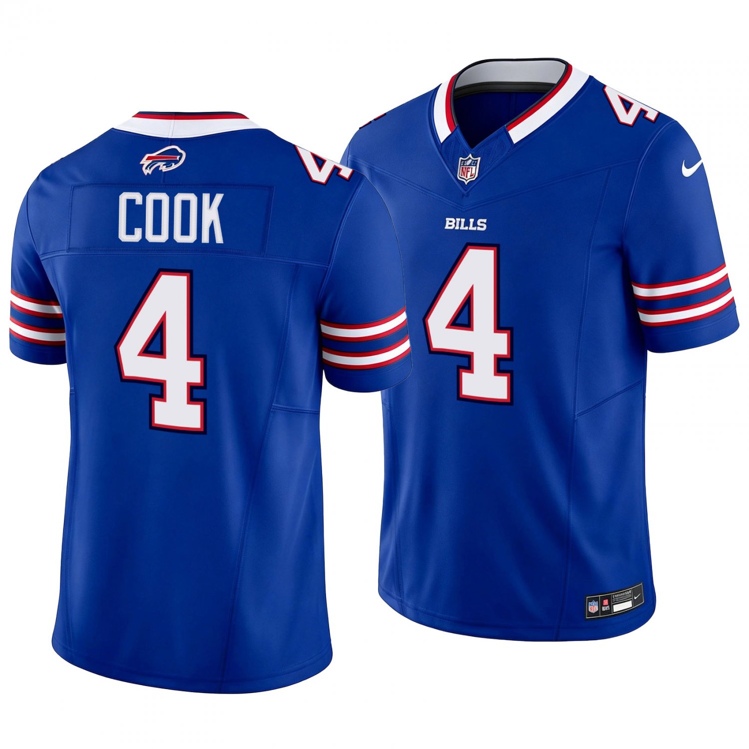 Buffalo Bills #4 James Cook Blue Men's&Youth Jersey