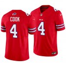 Buffalo Bills #4 James Cook Red Men's&Youth Jersey