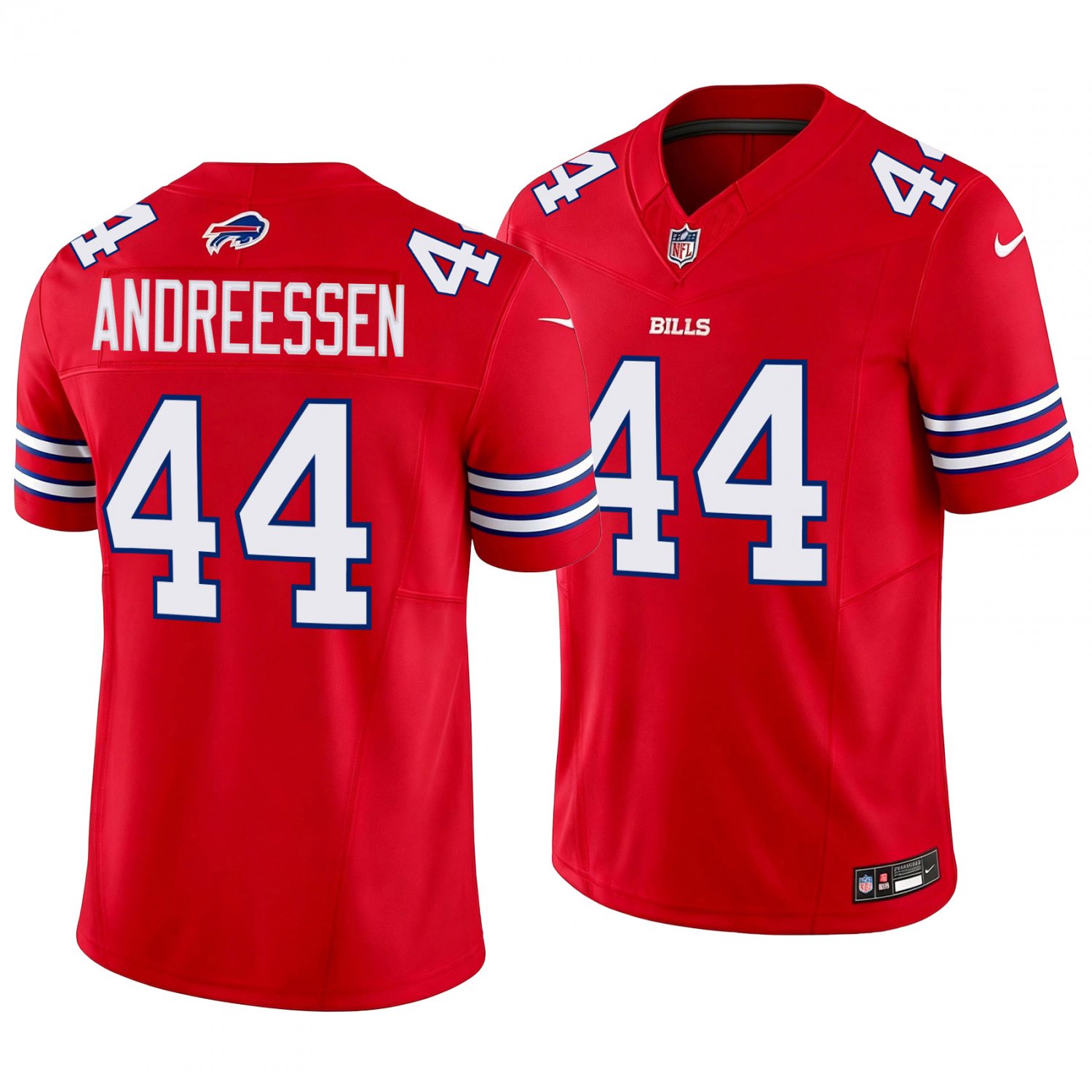 Buffalo Bills #44 Joe Andreessen Red Men's&Youth Jersey