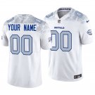 Buffalo Bills #00 Custom Name And Number White Men's&Youth Jersey