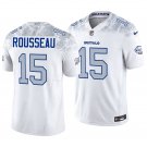 Buffalo Bills #15 Greg Rousseau White Men's&Youth Jersey