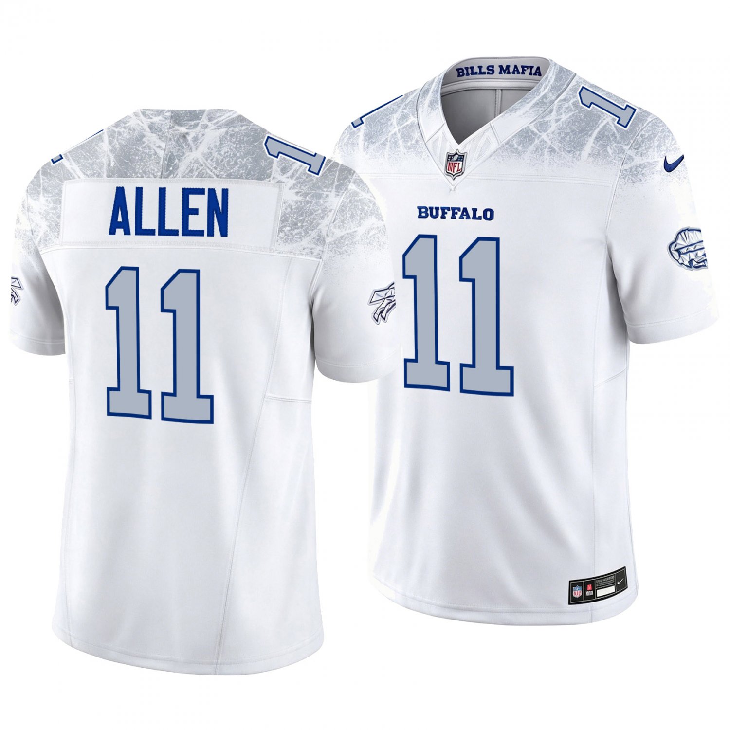 Buffalo Bills #11 Kyle Allen White Men's&Youth Jersey